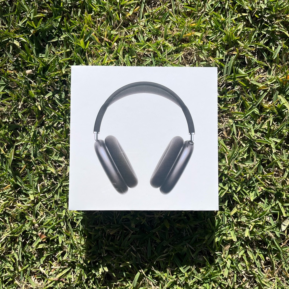 Apple Over-Ear Headphones - Silver and Black